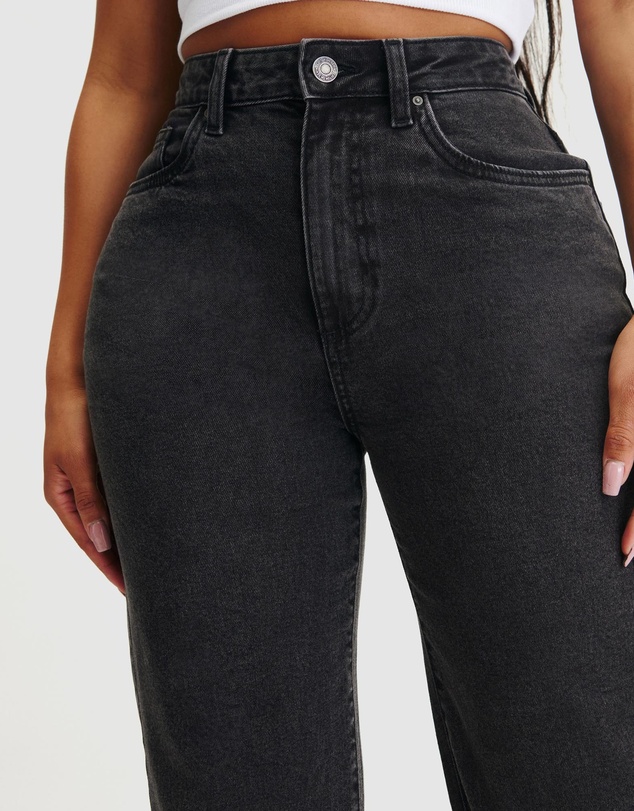 Cotton On - Curvy Stretch Straight Jeans