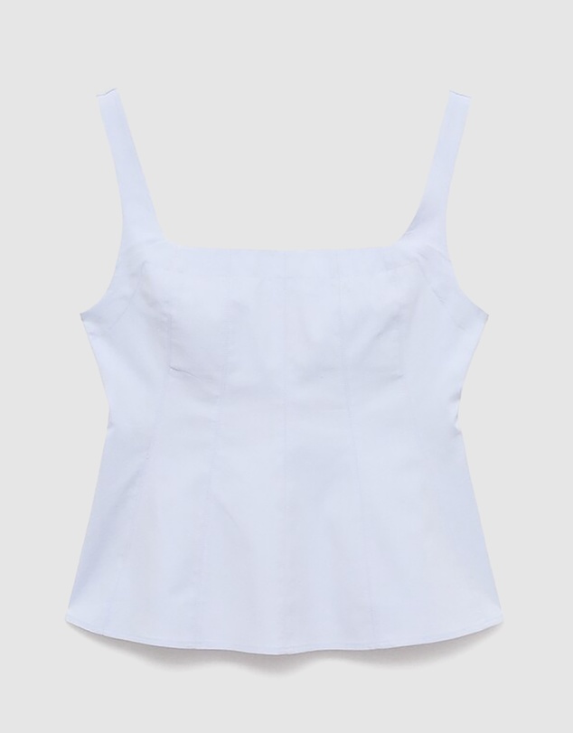 M.N.G - Flared Cotton Top