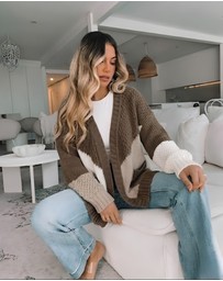 Esther & Co - Felisha Knit - Cream Multi