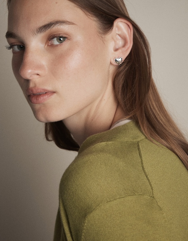 MIMCO - Adore Heart Stud Earrings