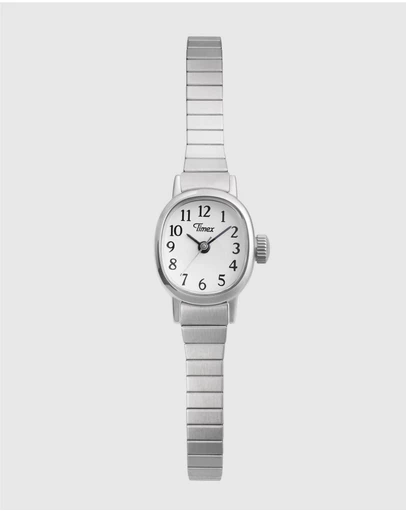 TIMEX - Cavatina® Mini 17mm Stainless Steel Expansion Band Watch