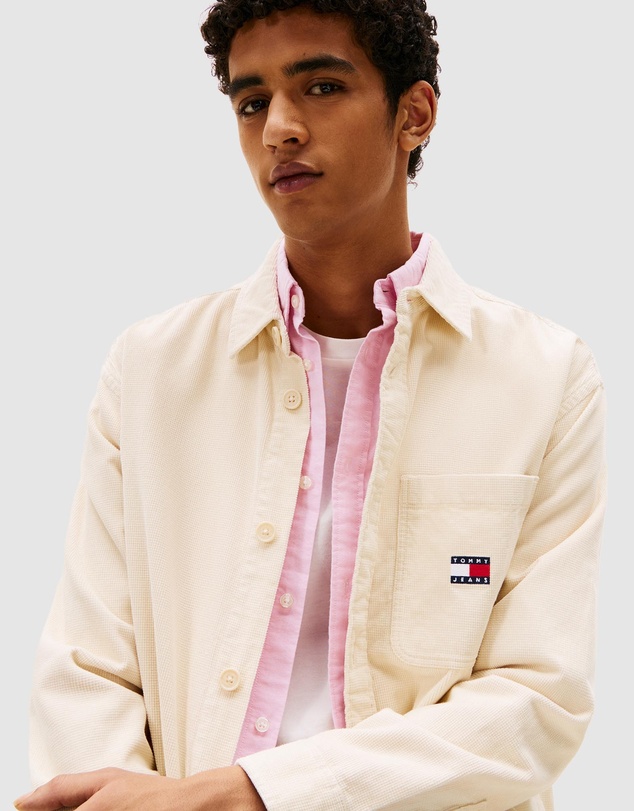 Tommy Jeans - Brick Cord Overshirt - ICONIC EXCLUSIVE