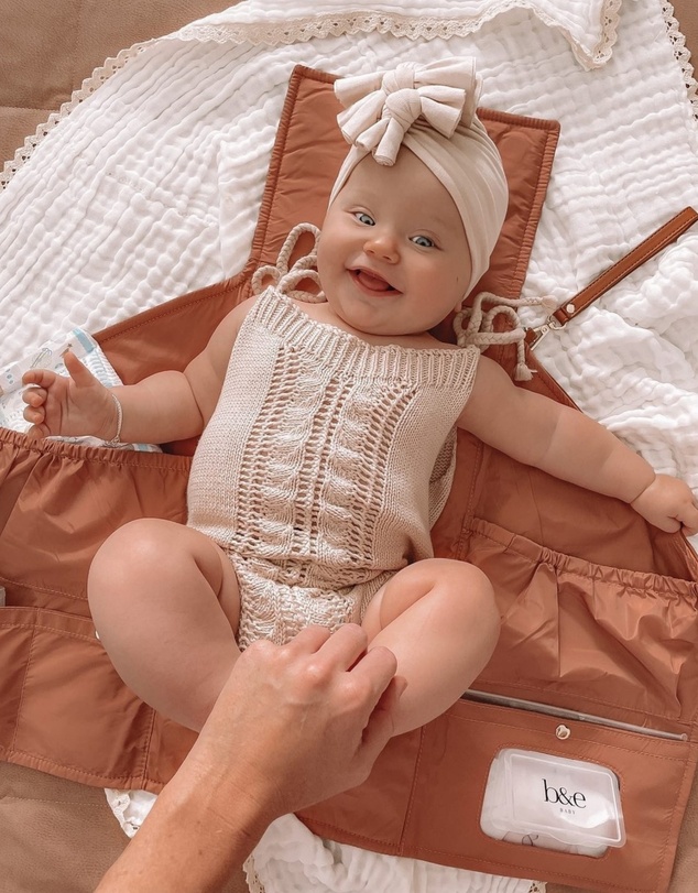 Ben & Ellie Baby - The Nappy Change Clutch