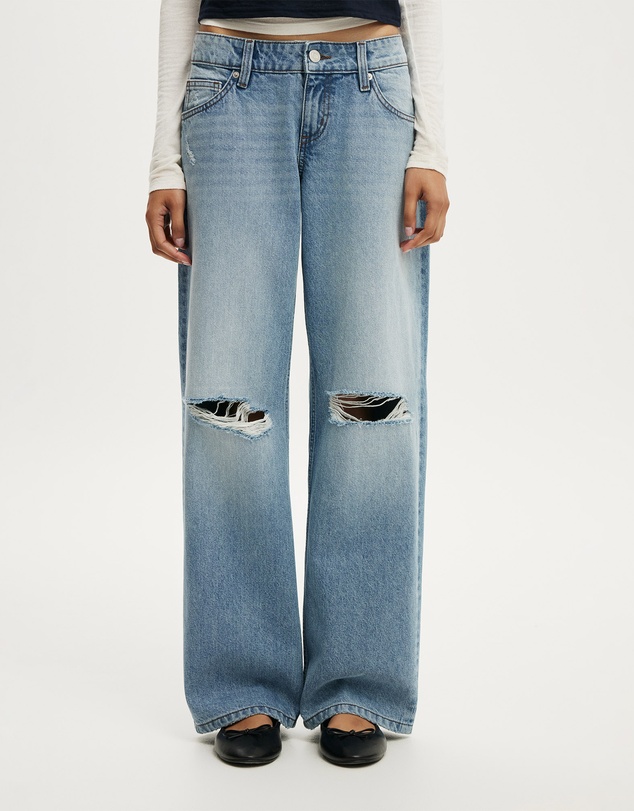 Cotton On - Petite Low Rise Straight Jean