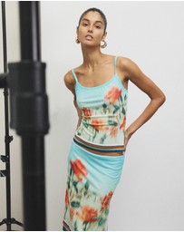 With Harper Lu - Camisole Mesh