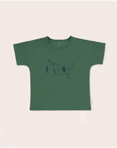 Olive & The Captain - Gone Fishing Relaxed Fit Tee
