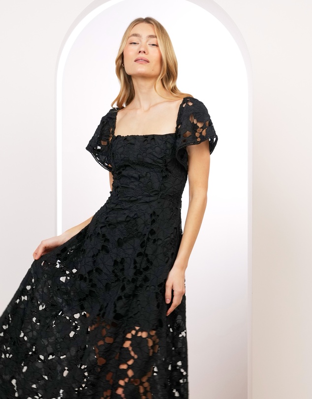 Pilgrim - Poppy Flutter Sleeve Dress
