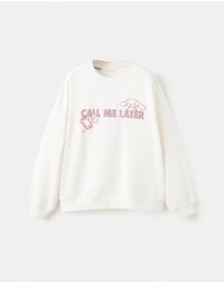 M.N.G - M.N.G x Sanrio Cinnamoroll Sweatshirt - Kids-Teens
