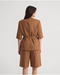 Oxford - Posey Short Sleeve Jacket