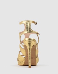 Edward Meller - WARRIOR110 Gladiator Platform Sandal
