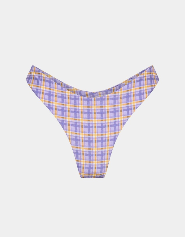 Insight - India Blurred Check Underwire Bikini Set