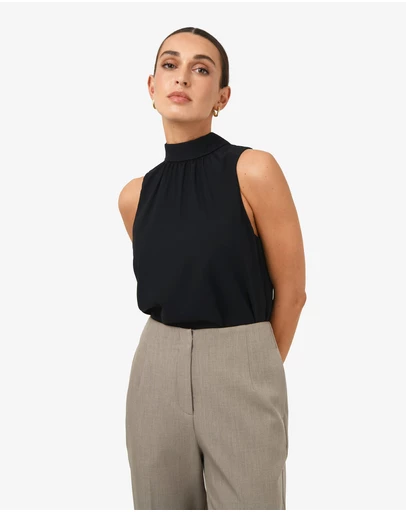 Forcast - Maria Gathered Top