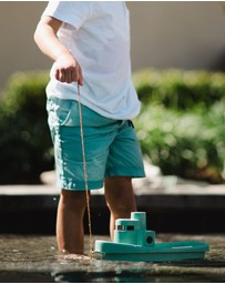 Dantoy - Dantoy - Blue Marine Toys - Boat & Sand Set with Cotton Net