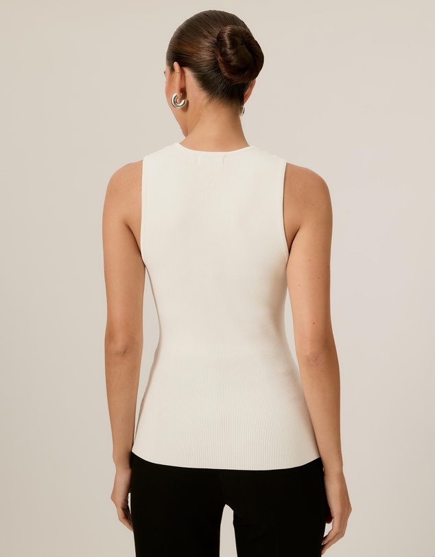 Tussah - Paris Ribbed Knit Zip Top