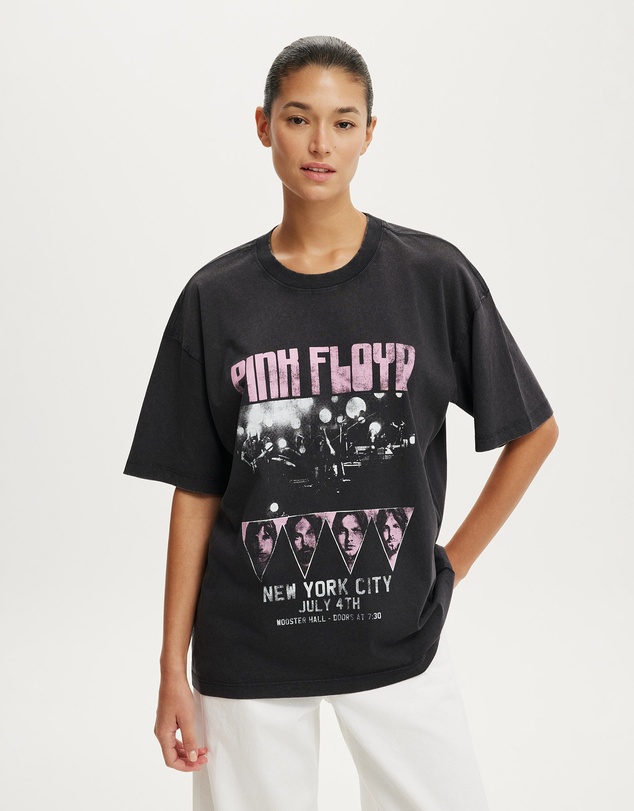 Cotton On - The Lcn Music Boxy Graphic Tee