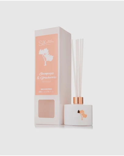 Silk Oil of Morocco - Champagne & Strawberries Luxe Reed Diffuser