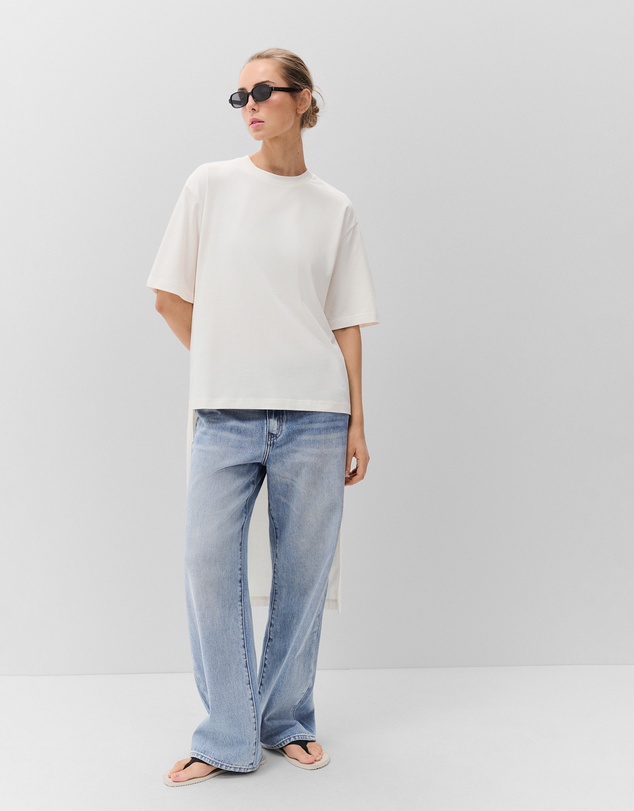 UNISON - Longline Hem Tee