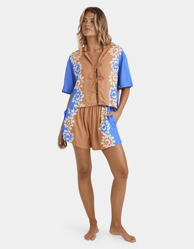 Billabong - Womens Trippin Dippin Short Sleeve Shirt