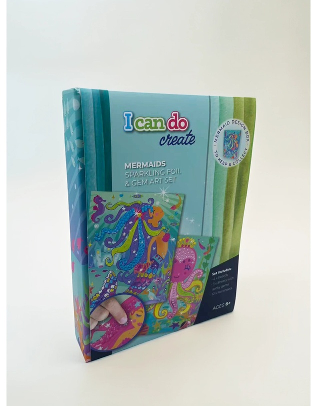 Icando - Sparkling Foil & Gem Art