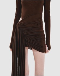 MISHA - The Sari LS Stocking Mini Dress