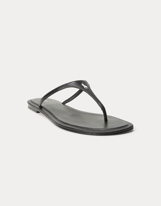 Polo Ralph Lauren - Polo Play Leather Thong Sandal - The ICONIC Exclusive