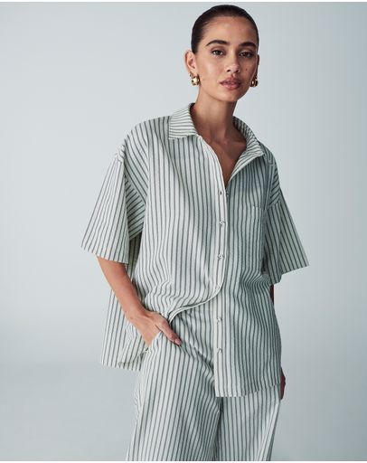White Based Stripe