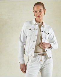 DRICOPER DENIM - Dita Ivory Denim Jacket