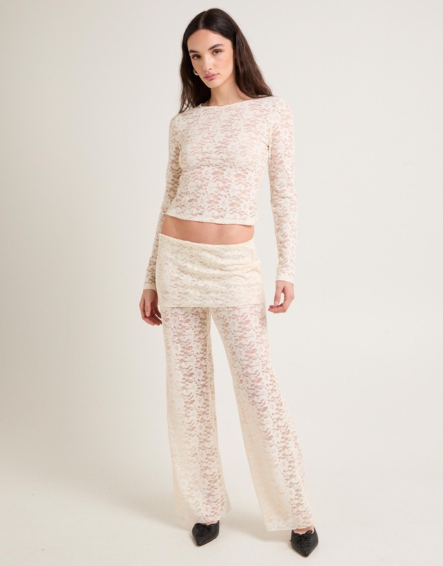 Alice In The Eve - Eloise Lace Skirt Pants