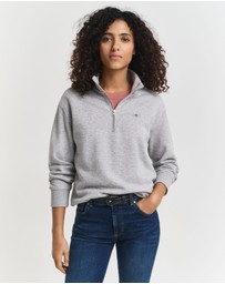 Gant - Shield Half Zip Sweatshirt