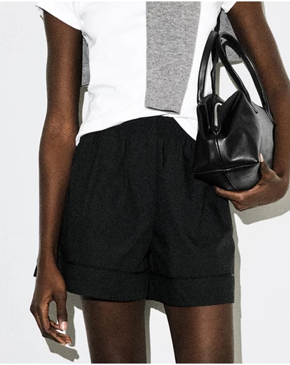 COS - Elasticated Grosgrain-Detail Cotton Shorts
