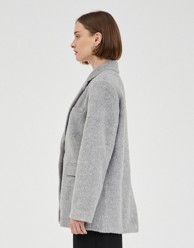 FRIEND of AUDREY - The Brushed Wool-Blend Blazer