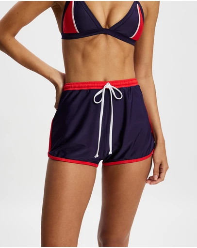 Duskii - High Waist Surf Shorts