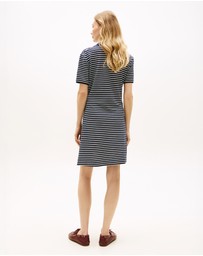 Tommy Hilfiger - Pique Mini Lyocell Polo Dress