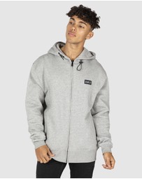 UNIT - UNIT Stack Mens Zip Thru Hoodie