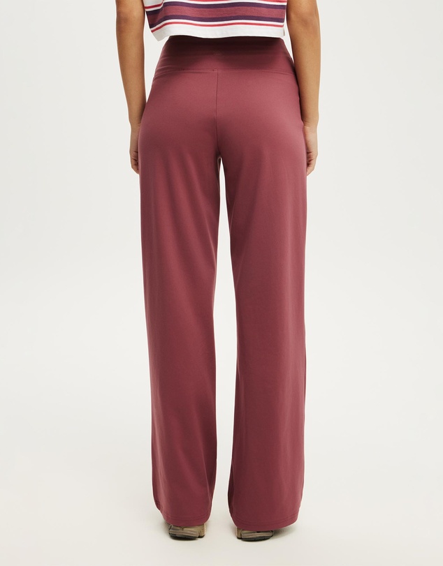 Cotton On Body Active - Ultra Soft Tie Front Wide Leg Pant