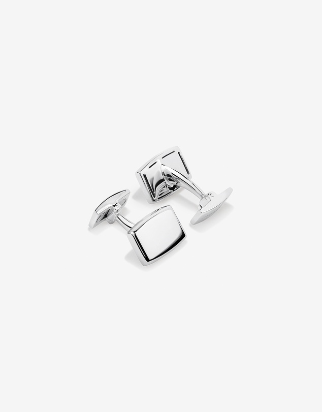 Michael Hill - Men's Silver Rectangle Cufflinks