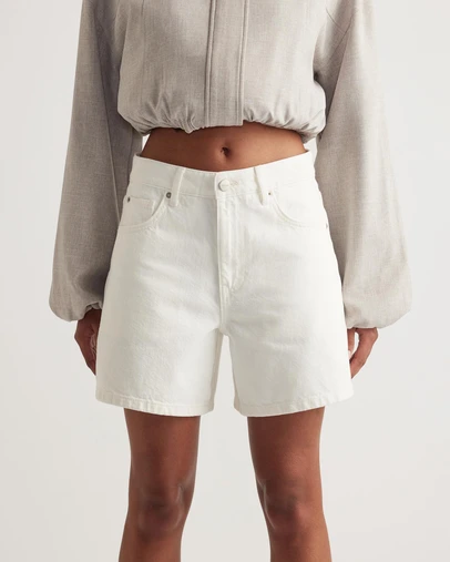 Decjuba - Abigail A-line Denim Shorts