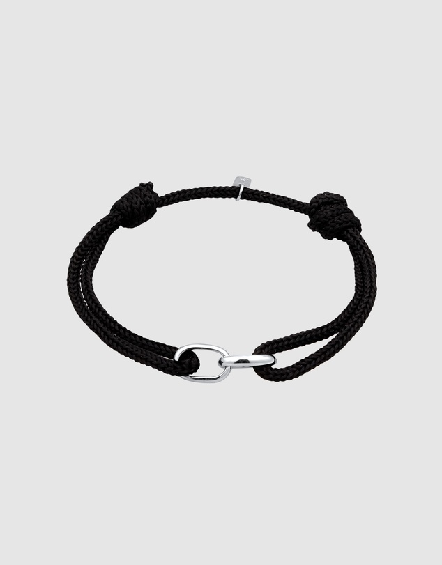 Kuzzoi - ICONIC EXCLUSIVE - Nylon Bracelet with Sterling Silver Details
