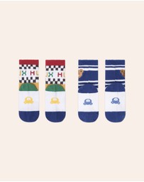 Huxbaby - 2-Pack Hux Sport Socks - Babies-Kids