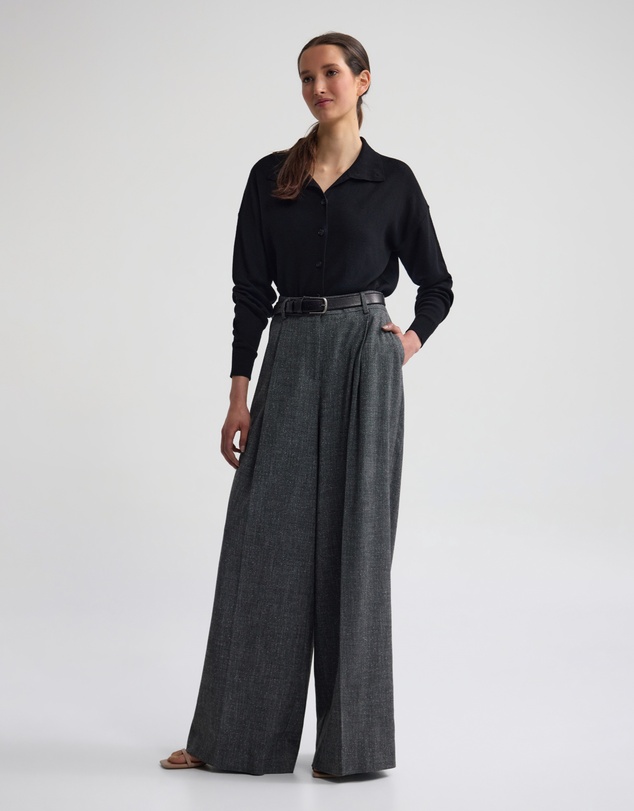 Oxford - Maddison Funnel Collar Cardigan