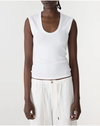 Bassike - Essential Scoop Tank