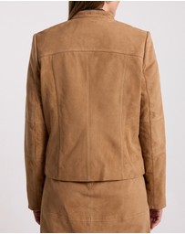 David Lawrence - Paignton Suede Leather Jacket