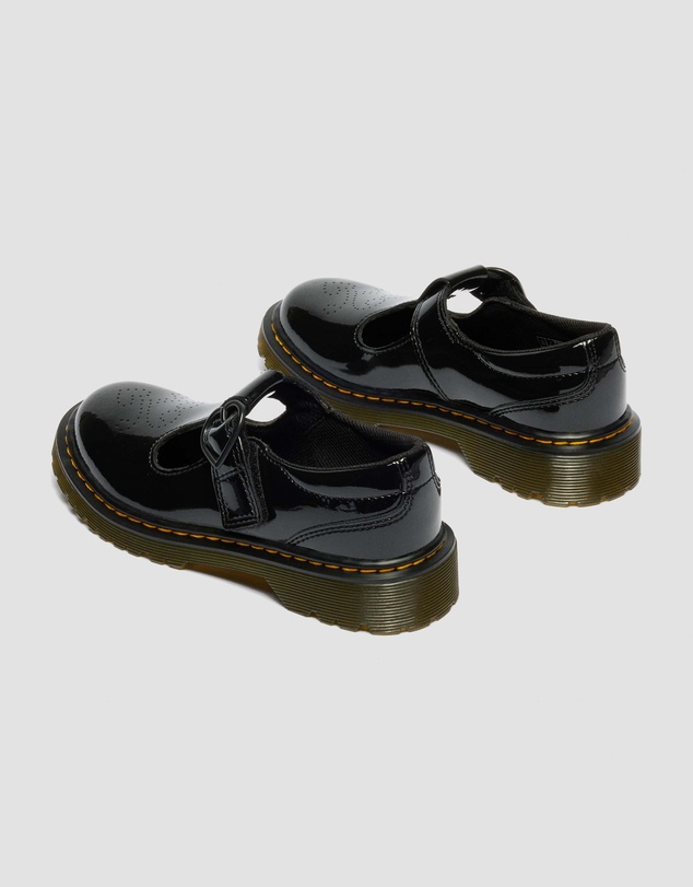 Dr Martens - Polley II T Bar Shoes - Kids-Teens
