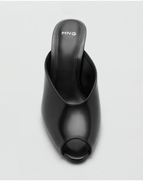 M.N.G - Leather Wedge Shoe