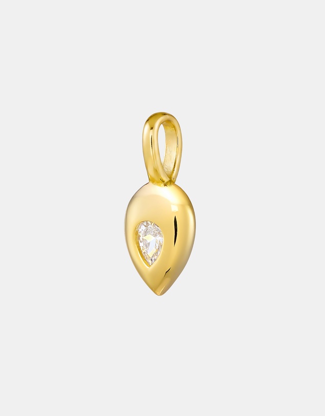 Zoe Olivia - 14K Gold Vermeil April Birthstone Charm