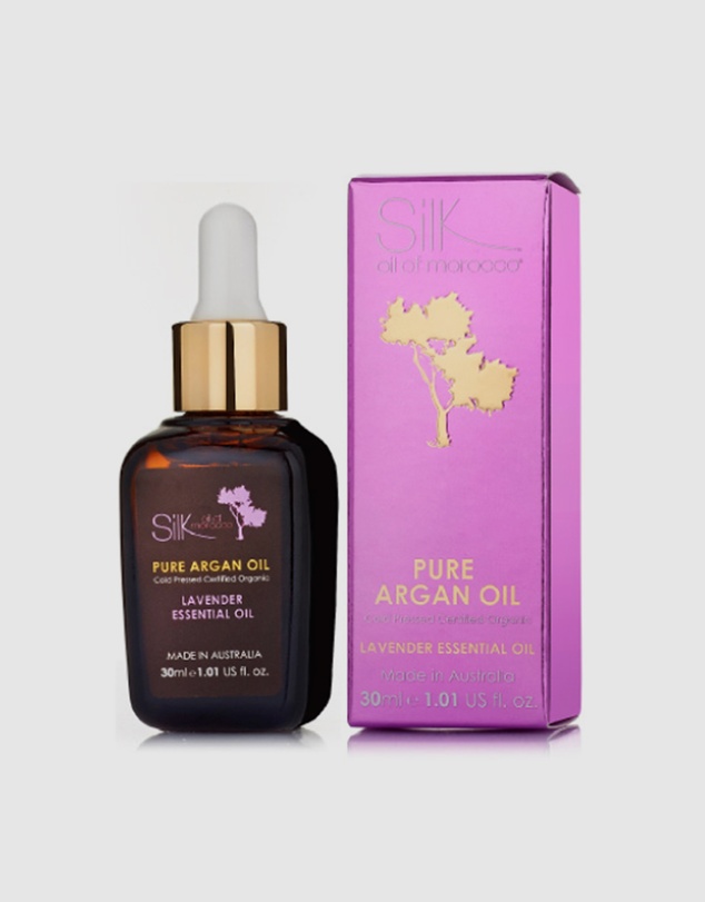 Silk Oil of Morocco - Pure Argan Oil with Lavender Essential Oil