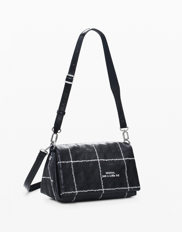 Desigual - Medium shiny crossbody bag