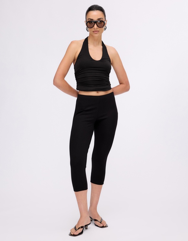 Revibe - Repaired Minima Esenciales Frankie Capri Pants - AU 10