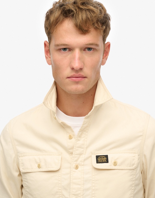 Superdry - Cotton Workwear Long Sleeved Shirt