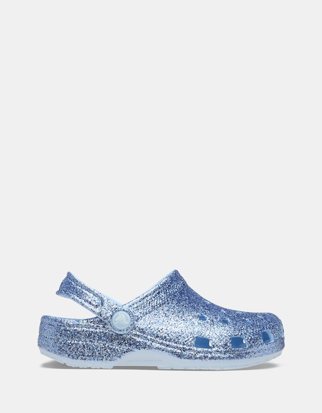 Crocs - Classic Chunky Glitter Clogs - Kids-Teens